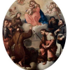 La Vergine Maria con il Bambino in gloria e sette Santi – Bartolomeo Letterini