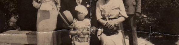 Anno 1931 Famiglia Losapio – Bisceglie (Bari) – foto storiche album di famiglia