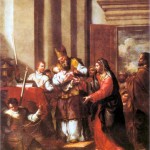 Presentazione di Gesù al tempio di Bartolomeo Litterini, 1714, olio su tela, cm 185 x 168