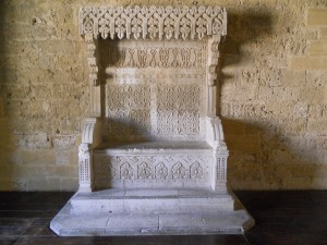 Trono di Federico II (1229-1230) del Castello normanno-svevo, Gioia del Colle, photo 2012