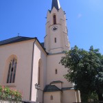 der Pfarrkirche Maria Himmelfahrt Partenkirchenv