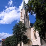 der Pfarrkirche Maria Himmelfahrt Partenkirchenv