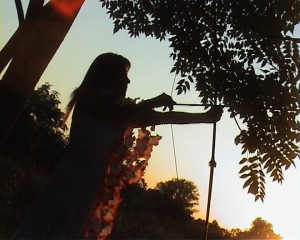 An eros-arrow towards the sun, still images from videos