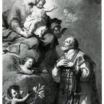 Bortolo Litterini, San Filippo Neri in adorazione della Madonna con il Bambino. Vienna, collezione privata.