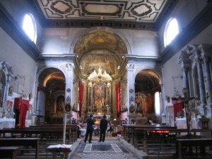 Interno della Chiesa di Ognissanti-Venezia